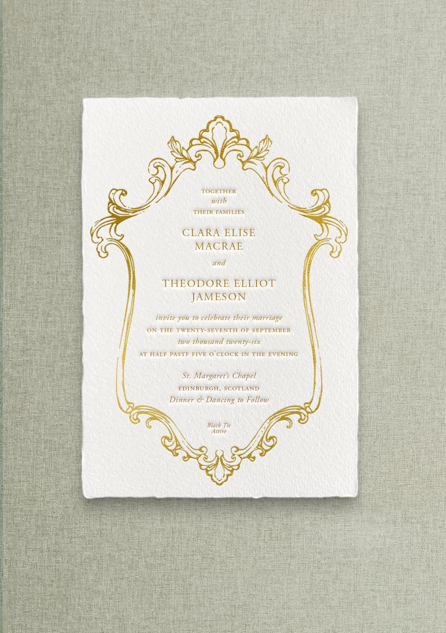 Candlelit Vows — Wedding Suite